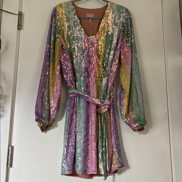 Show Me Your MuMu “Wear Me Out” Sequin Dress XL - Picture 3 of 9